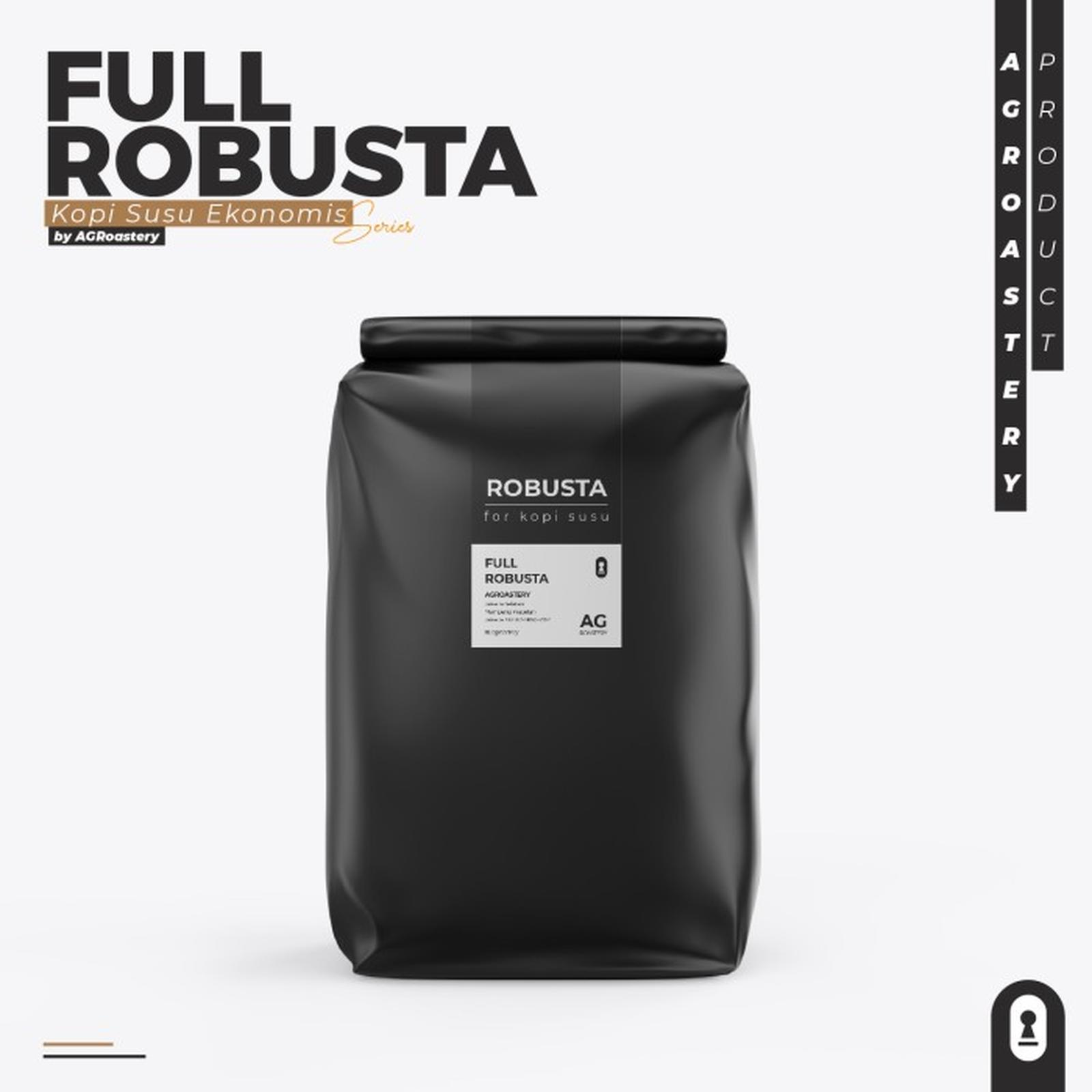 Biji Kopi Full Robusta Kopi Susu Ekonomis